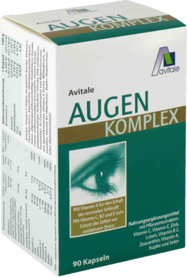 Avitale GmbH AUGEN KOMPLEX Kapseln 54 g 07127809
