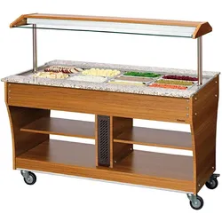 Bartscher Buffetwagen, warm, 4x 1/1GN