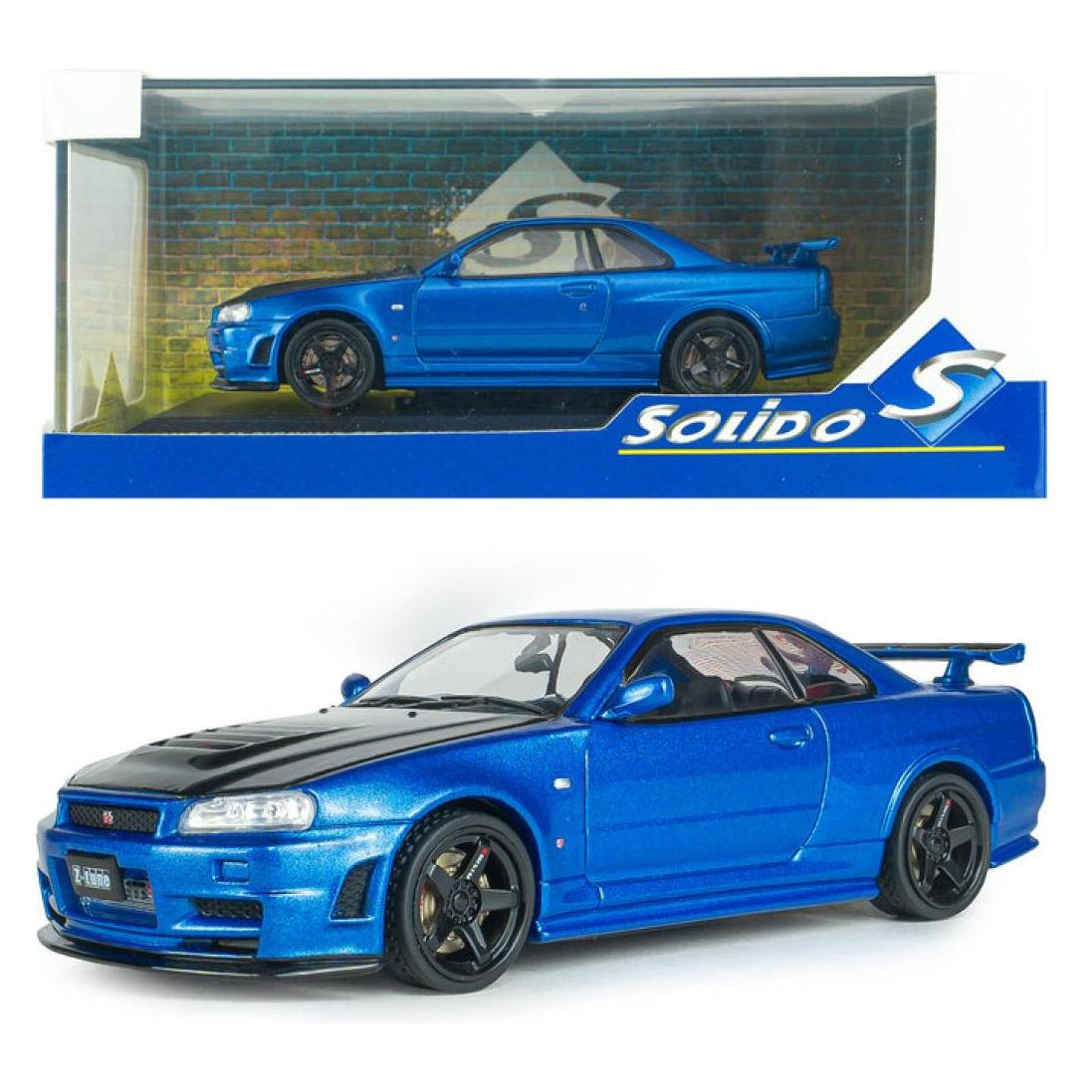 Solido 1:43 Nissan Skyline GT-R Z-TUNE blau (421438283)