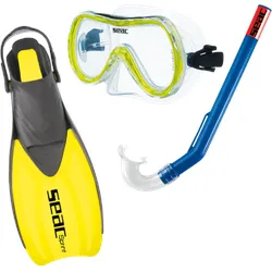 # Seac Schnorchelset Sprint Tris MD - Gelb - Gr: 36-38 (XS/S) - Abverkauf