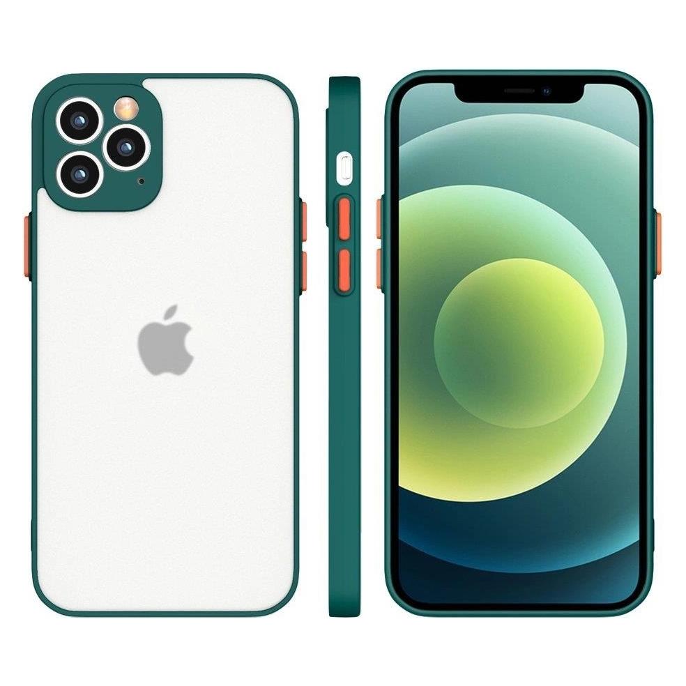 Hurtel Milky Case Flexible, durchscheinende Silikonhülle für Samsung Galaxy A72 4G Dunkelgrün (Samsung Galaxy A72) (1404978613)