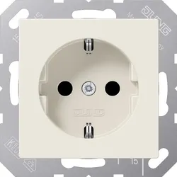 Jung SCHUKO-Steckdose o. Kralle A 1520 N A1520N