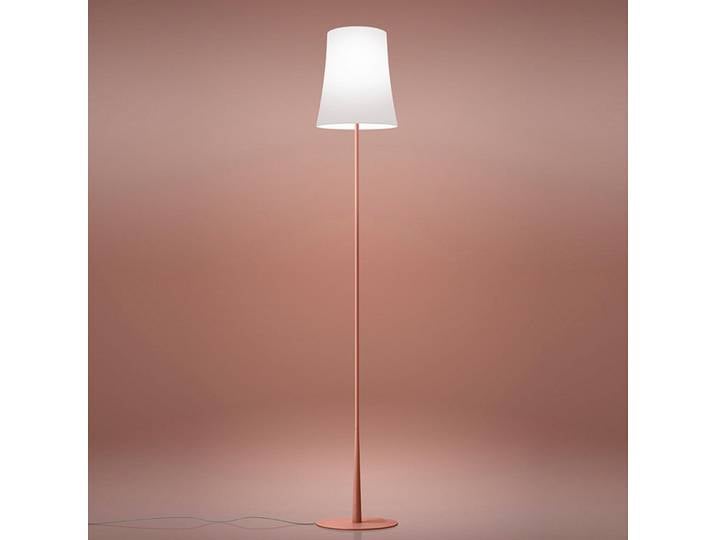 Birdie Easy Reading Lampadaire Red - Foscarini - Salon / séjour - Design - Métal - Avec abat-jour