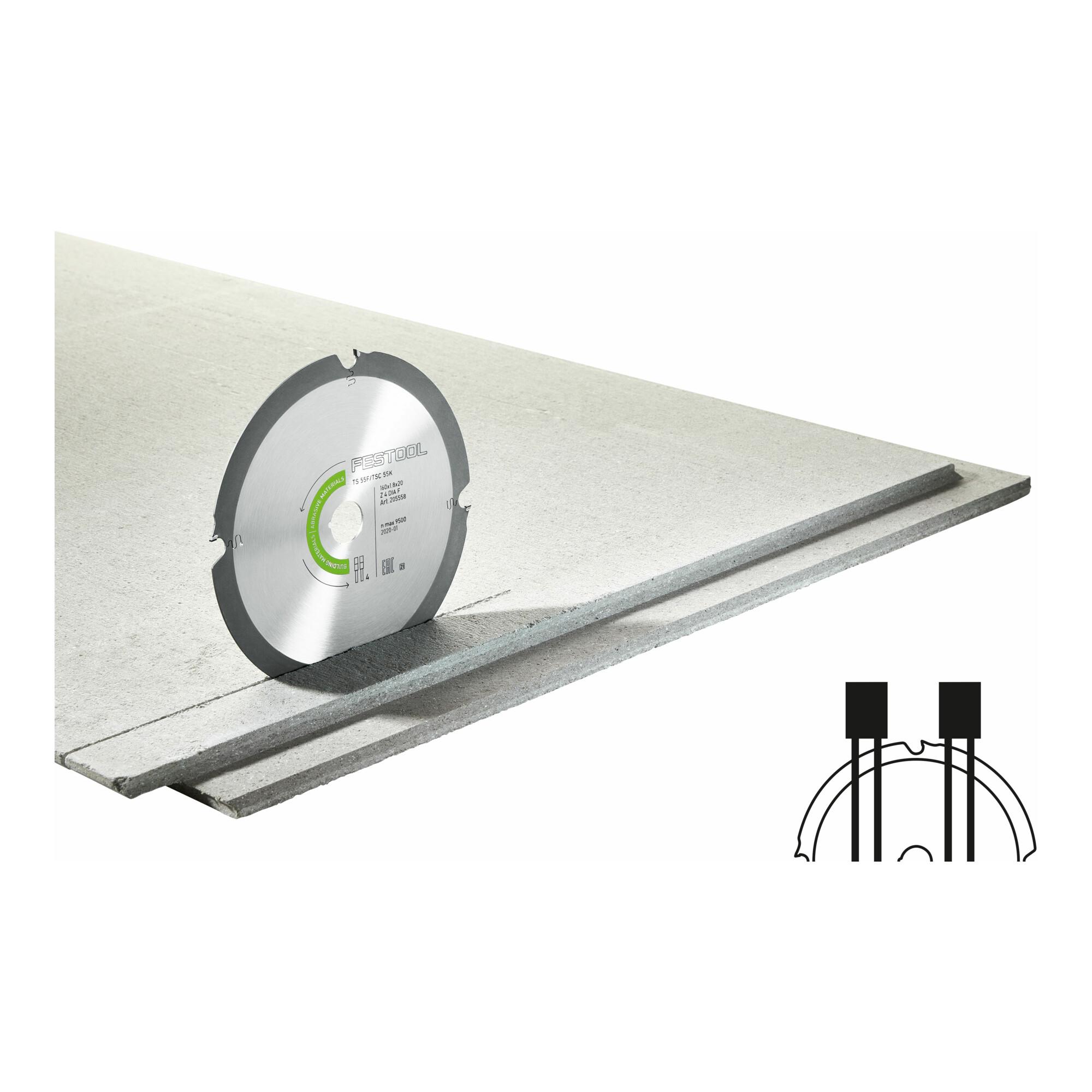 Festool Diamant-Sägeblatt DIA 160x1,8x20 F4 Abrasive Materials (205558)