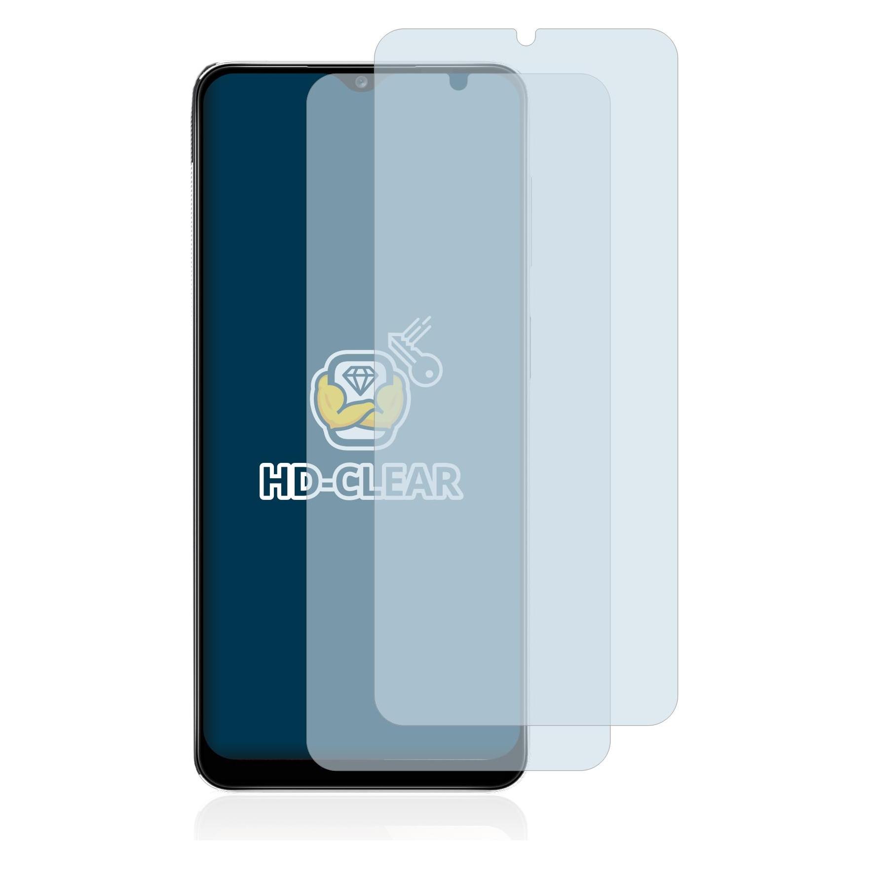 Brotect Schutzfolie Displayschutz Displayschutzfolie Folie Klar Transparent (2 Stk., Samsung Galaxy A12 Nacho) (1842596)