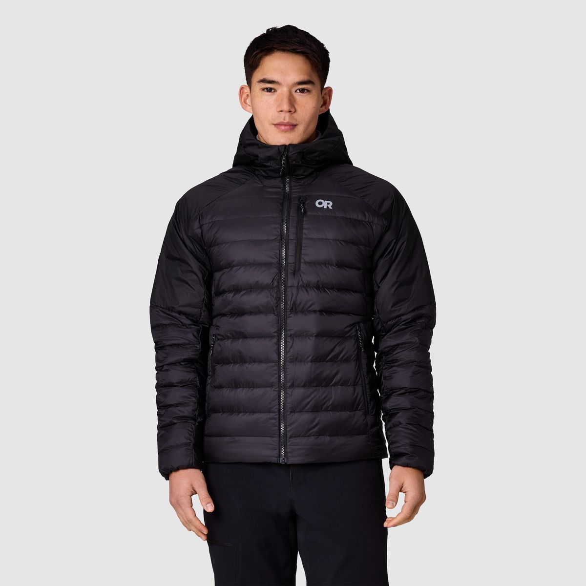 Outdoor Research Men's Helium Down Hoodie black (0001) M 3227510001007