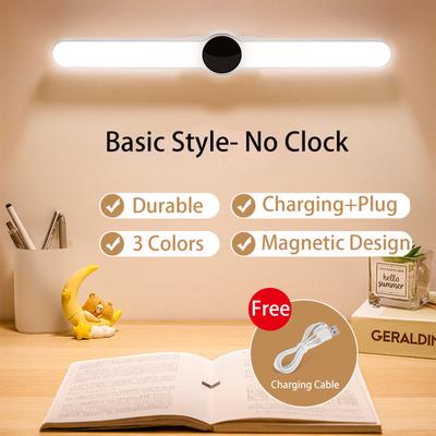 Smart Shopping Spot Rechargeable LED Desk Lamp With Magnetic Mount Eye Protection Study Light For Desk Dorm And Reading basic Style