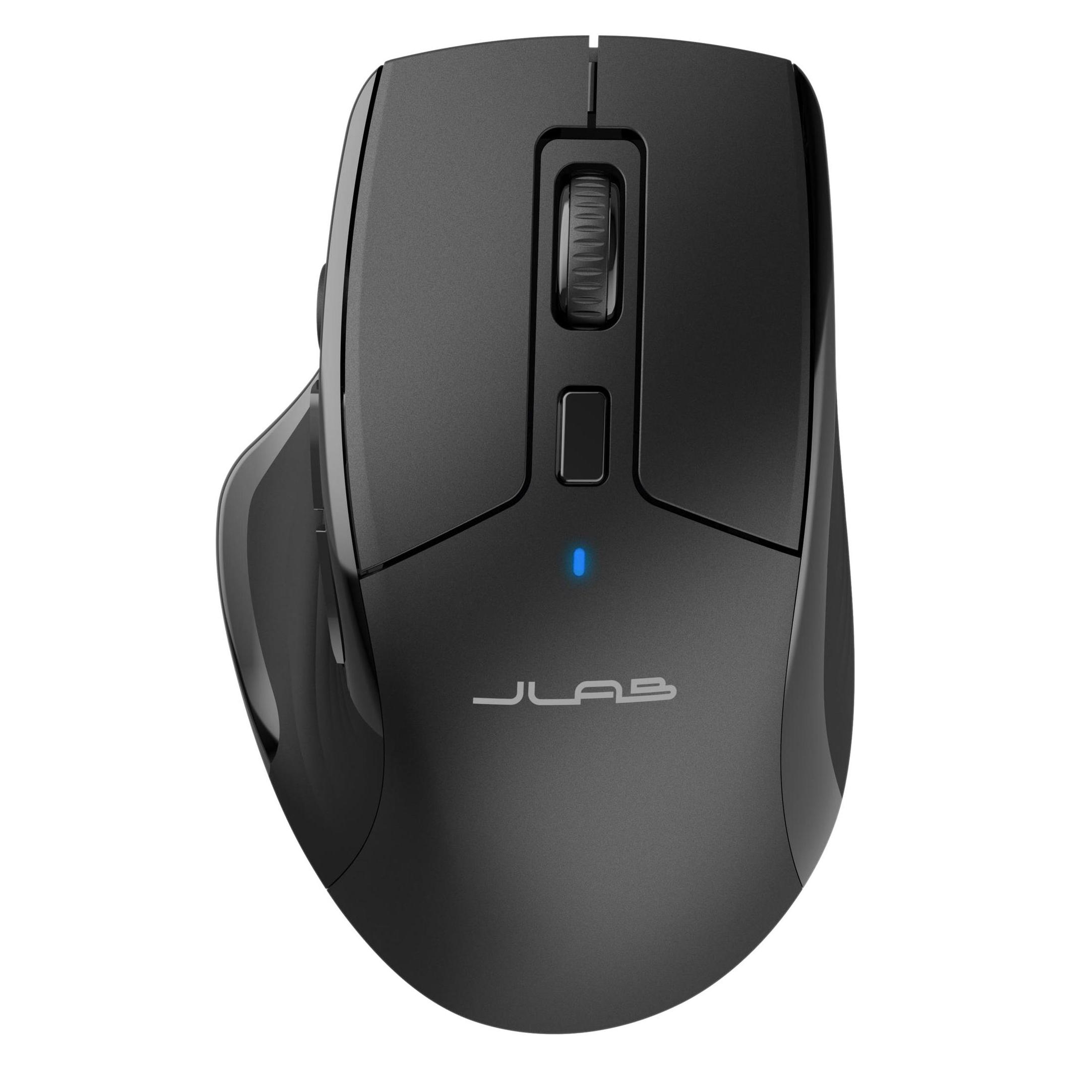 JLab Audio JLab JBuds Bluetooth Maus, Ergonomisches Design 7 Tasten, Bis zu drei Benutzerprofilen (Kabellos) (IEUMJBMOUSERBLK124)