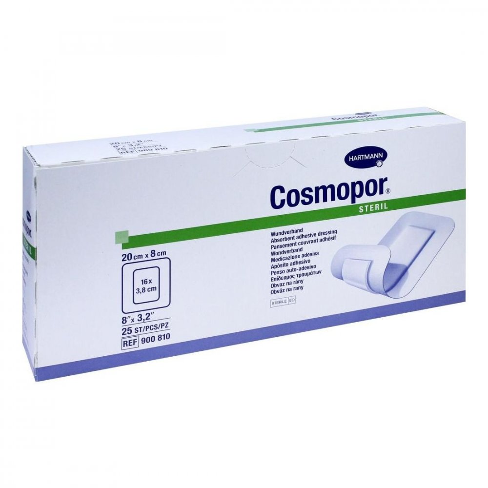 PAUL HARTMANN AG Cosmopor steril 8x20 cm 04302057