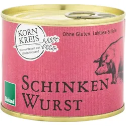 Kornkreis Schinkenwurst in Dose bio