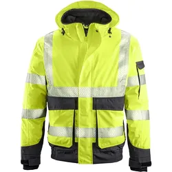Warnschutz Pilotenjacke "NEWARK" - XS - gelb/grau