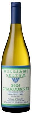 """Williams Selyem""" """Williams Selyem Allen Vineyard Chardonnay 2024 White Wine - California"""