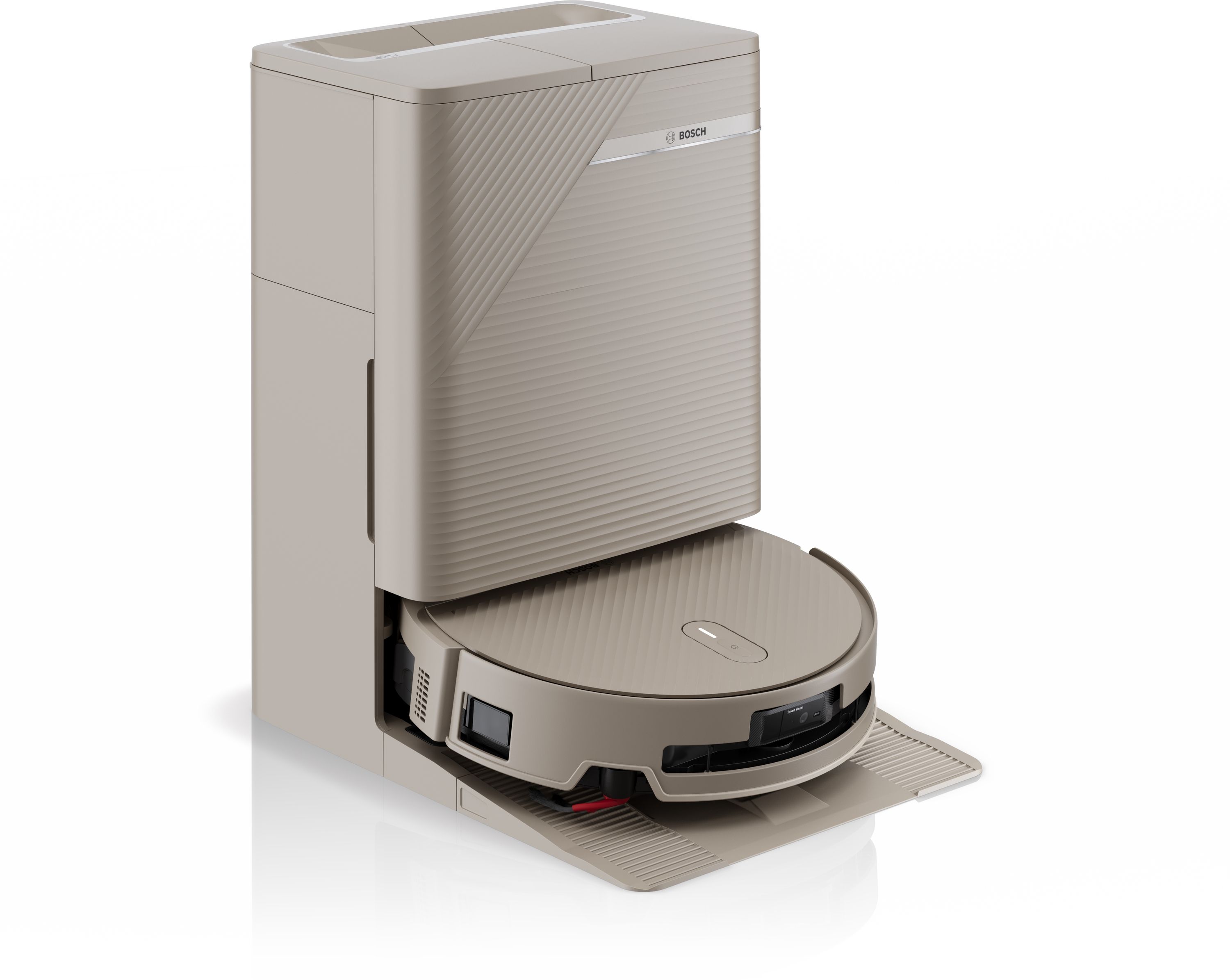 Bosch BCR2P2GXAB Spotless 2 Advanced Saugroboter nass/trocken 30000 Pascal Leistung (Schwarz, Braun)
