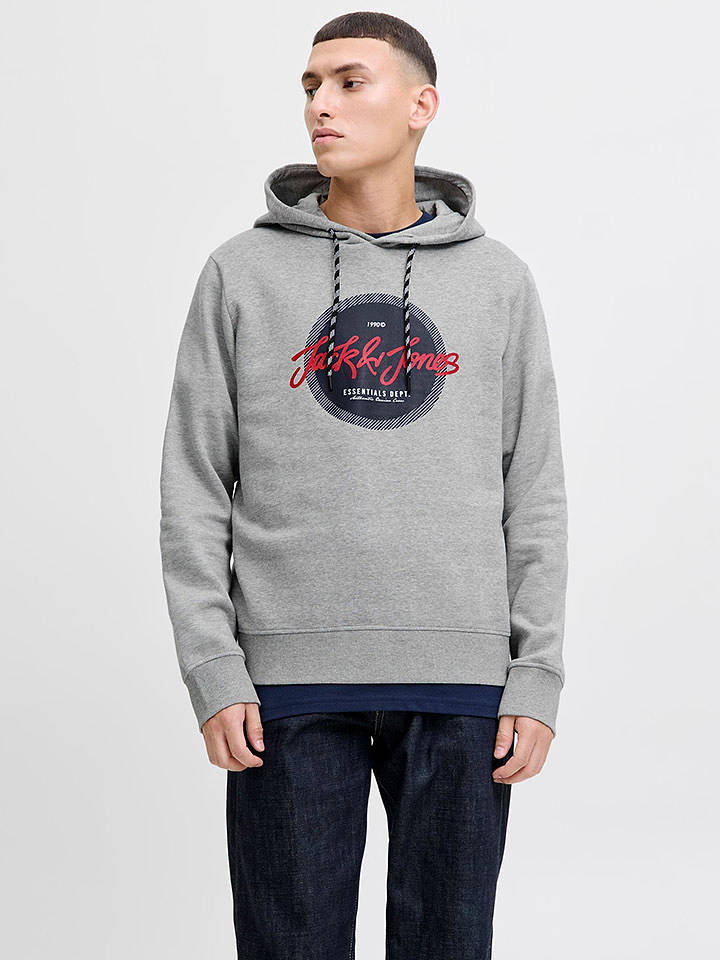 Jack & Jones Hoodie "Urban" in Grau - XXL