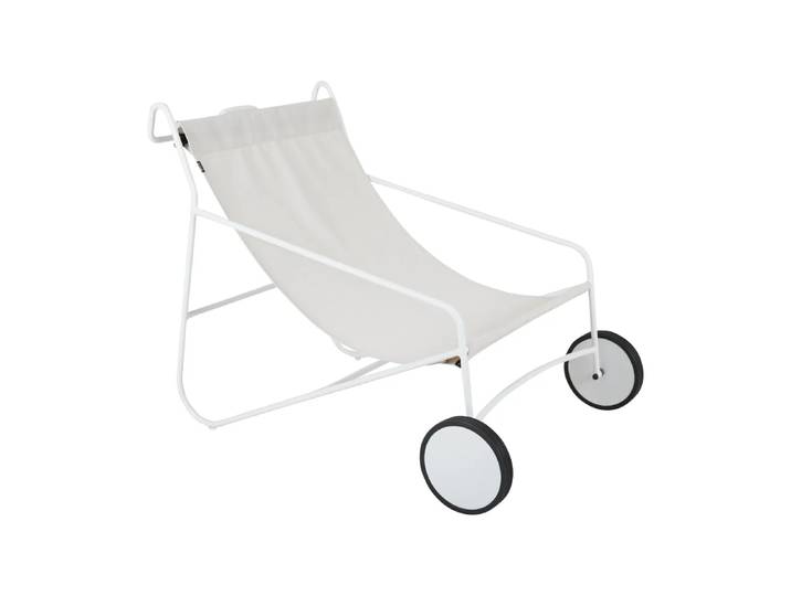 Brafab Poul Chair Lounge-Sessel Weiß