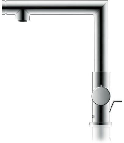 Hansgrohe Axor Uno Select 220 Waschtischarmatur 45016000, chrom, mit Ablaufgarnitur