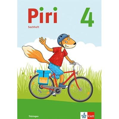 Piri 4 Sachunterricht. Arbeitsheft mit Reisefibel Klasse 4. Ausgabe für Thüringen, Geheftet von , Klett Schulbuchverlag