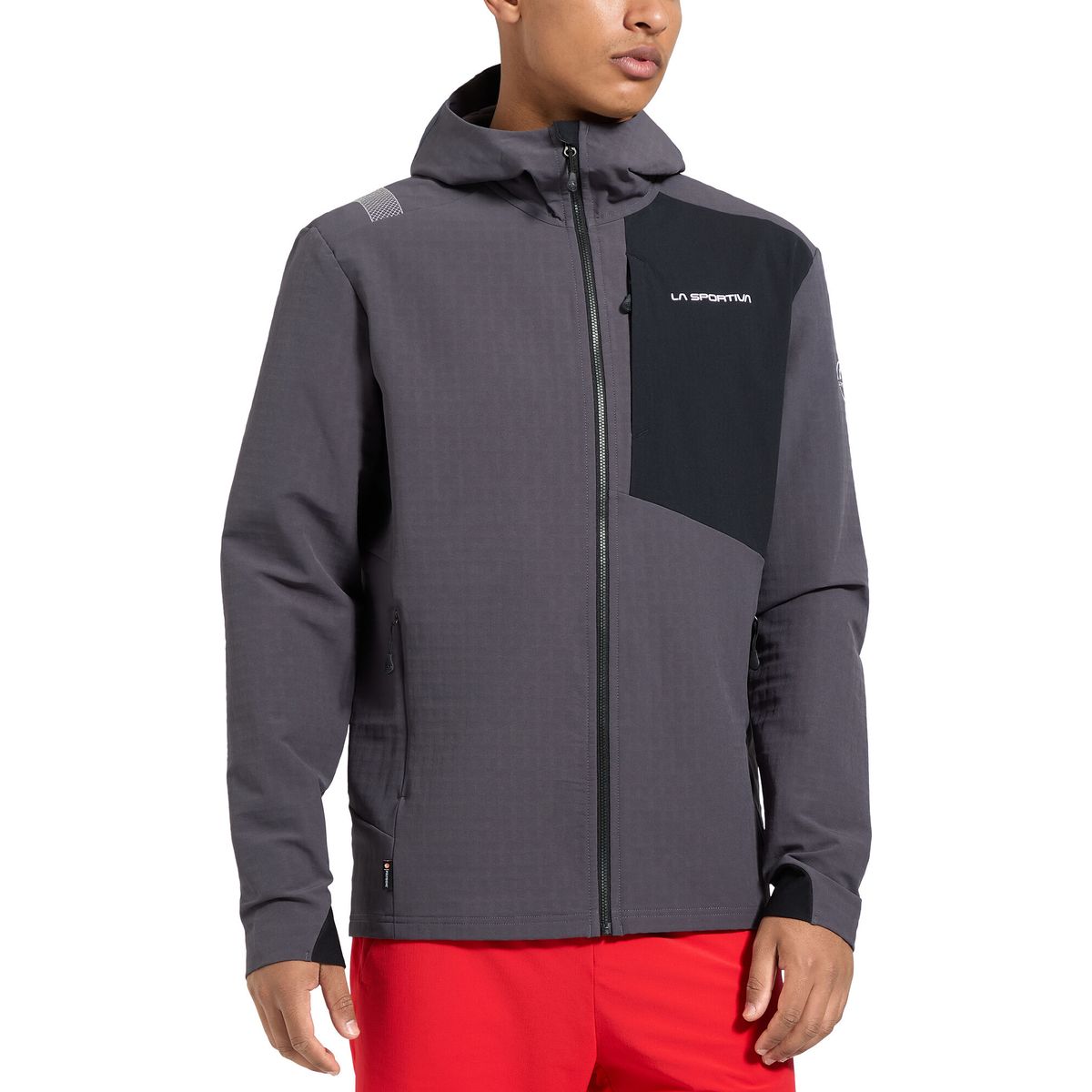 La Sportiva Descender Storm Jacket Men onyx/chalk (G19W04) L ZASF031G19W04L