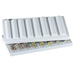 Wedo Geldzählbrett »ECO« Fassung - 246,40 € grau, 33x4.5x18 cm