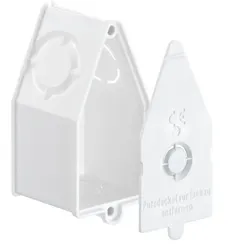 KAISER Gerätedose Unterputz 60x32x30mm Kunststoff IP2X 1048-00 rechteck Ausbrechöffnung