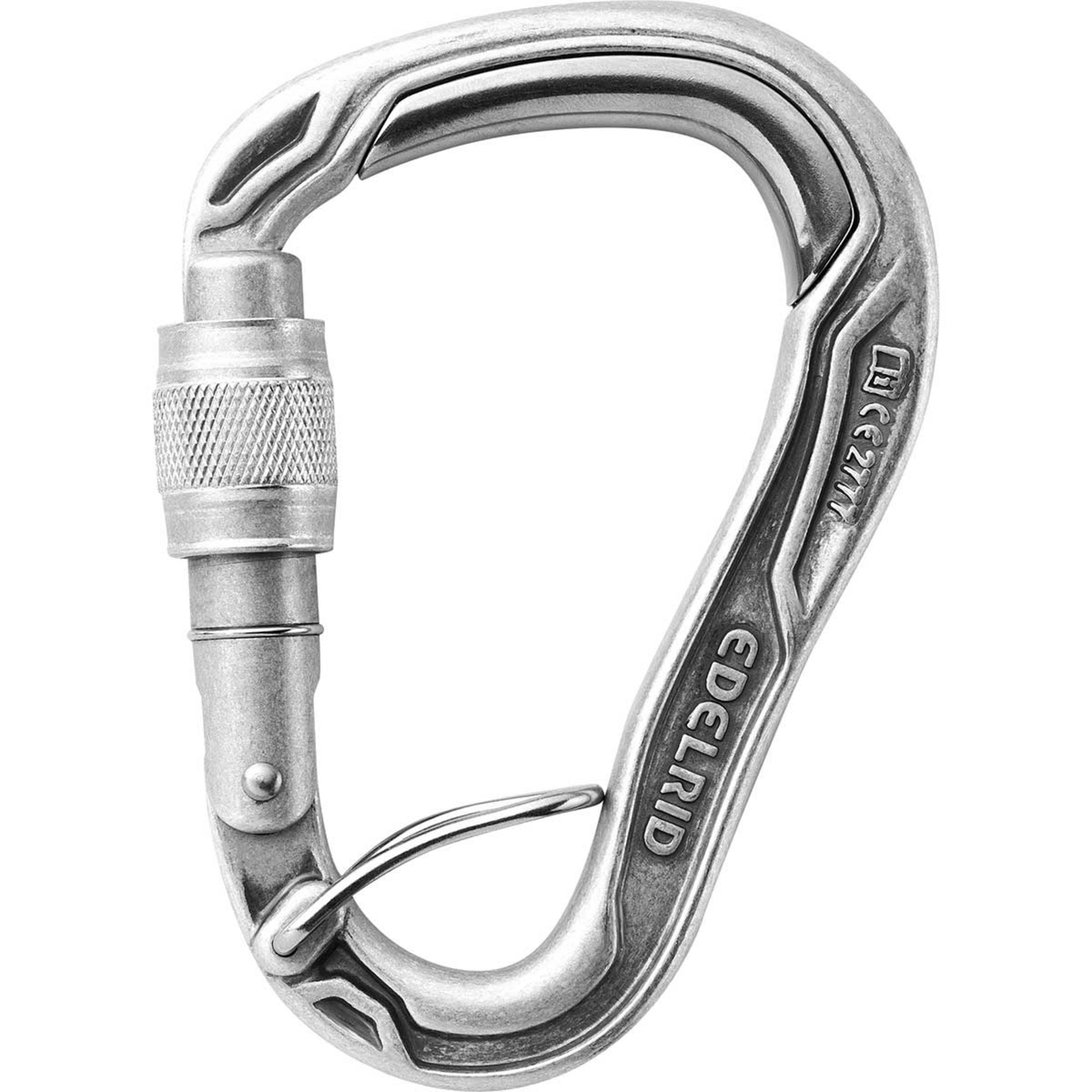 Edelrid HMS Bulletproof Screw FGKarabiner Karabiner silber Sportklettern