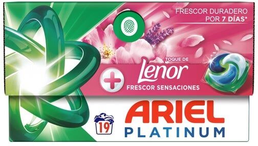 ARIEL Detergente En Cápsulas Sensation 3 En 1