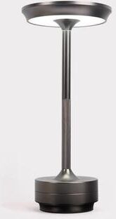 Inspired Deals Rechargeable Desk Lamp Removable Desk Lamp Bar Atmosphere Night LightSilver black