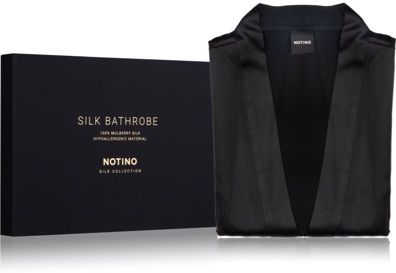 Notino Silk Collection Silk Bathrobe Bademantel aus Seide