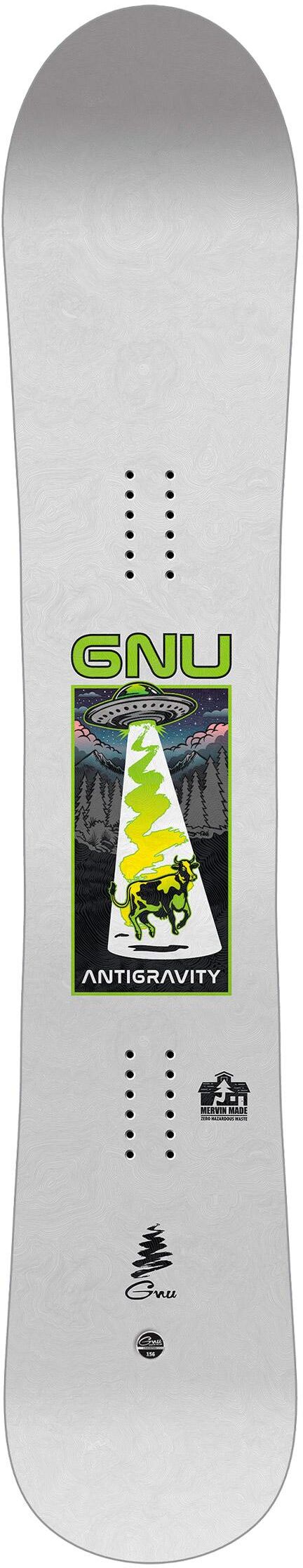 Gnu  - Pack Planche Snowboard Antigravity - 153 + King - Planche Snowboard
