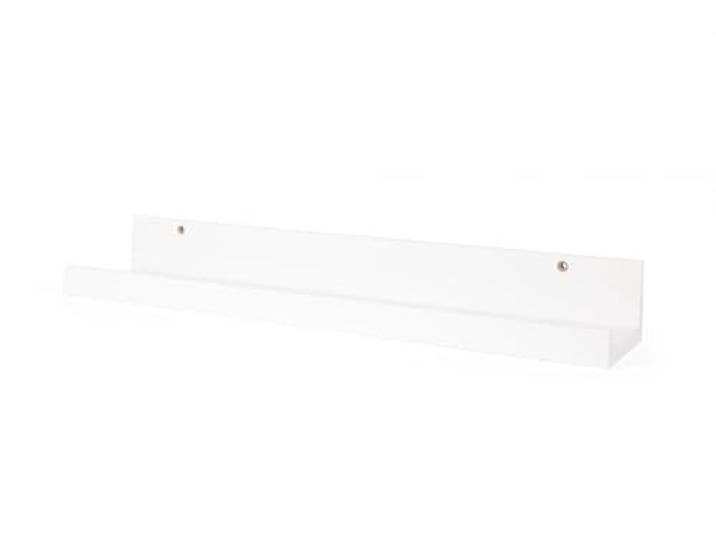 Ikea MOSSLANDA Étagère de cuisine avec rail pour photos Blanc 55 cm
