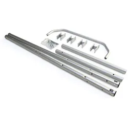 Burley Rahmenrohre SOLO Unterbau silber ab 2013 Set geeignet