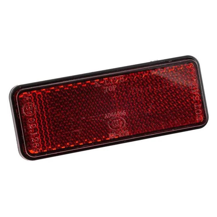 Zieger Rückstrahler mit Gewindebolzen M5 85 x 30 mm Reflektor Universal Motorrad (10003843)