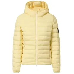 ECOALF für Damen. MCWGAJKATLAN0987S25-209 Gelber Atlanticalf-Mantel (S), Lässig, Polyamid, Nachhaltig