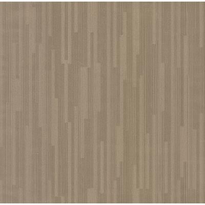 York Wallcoverings Vertical Plumb Soft Gold Metallic Wallpaper