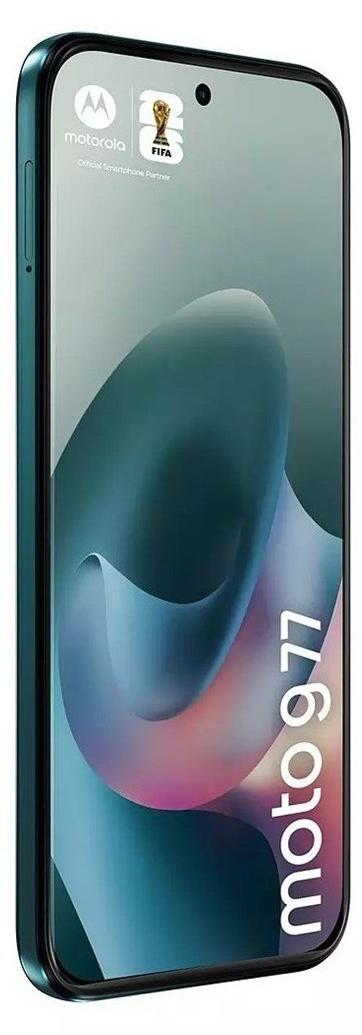 Motorola Solutions G77 12/Shaded Spruce, 6,78 Zoll, 120 Hz Display, Dimensity 6400, 12 GB RAM - Mobiltelefon - 256 GB Speicher