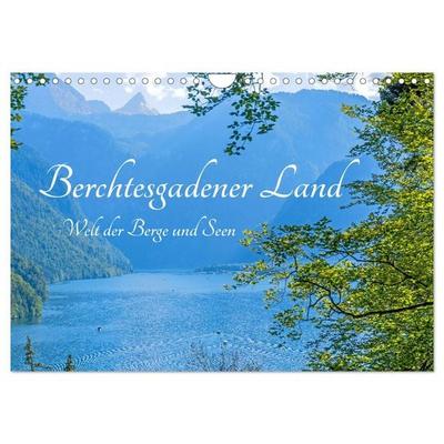 Berchtesgadener Land - Welt der Berge und Seen (Wandkalender 2026 DIN A4 quer), CALVENDO Monatskalender