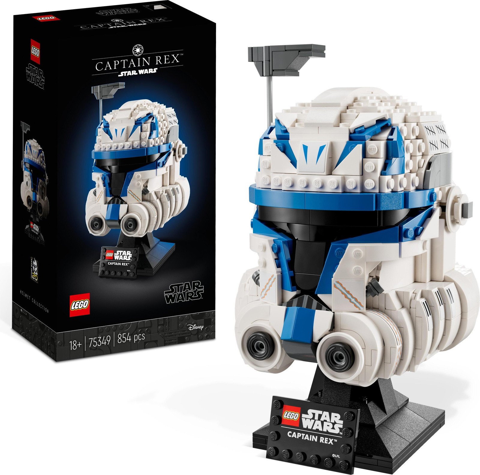 LEGO Star Wars Kapitein Rex Helm 75349