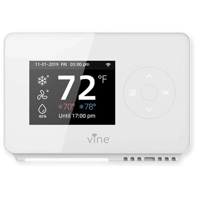 Vine TJ WiFi 7 Day Programmable Smart Thermostat With Alexa Compatibility Vine TJ WiFi 7 Day Programmable Smart Thermostat With Alexa Compatibility