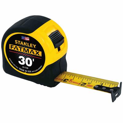Stanley FatMax Classic Tape Measure 30 Foot - Carton of 4