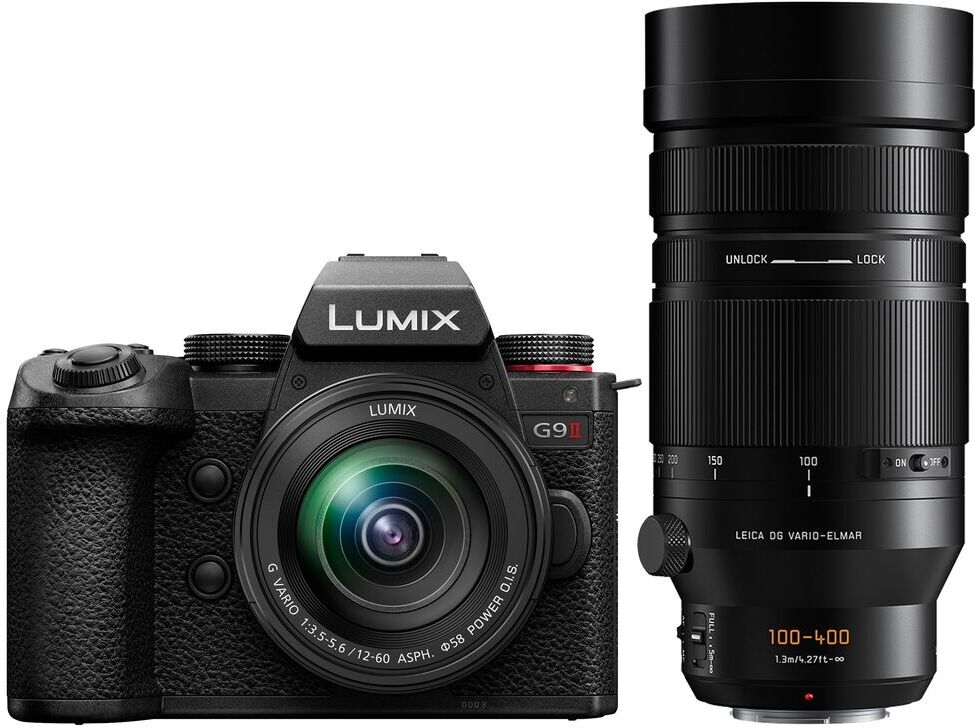 Panasonic Lumix DC-G9 II + AF 12-60mm + Leica DG Vario-Elmar 100-400mm