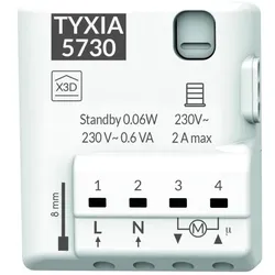 Rademacher 6351402 Funk-Empfänger Rollladensteuerung bis 2A Tyxia 5730 Deltadore