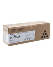 Ricoh SP C352E Schwarz Original Tonerpatrone für C352DN (408215)