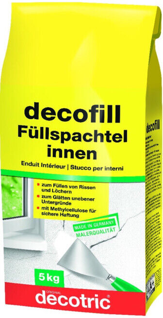 decofill Enduit de rebouchage 500 g intérieur decotric (352608)
