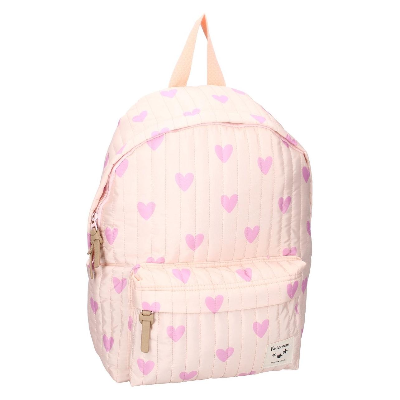 Kidzroom Lyon Magical Meadows Rugzak - Pink Hearts (030-00633)