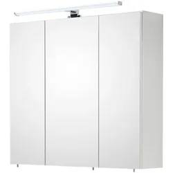 Pelipal Spiegelschrank Quick 360 Dekor Weiß