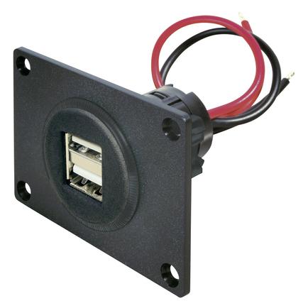 ProCar USB EinbauDoppelsteckdose (67322501)