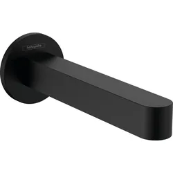hansgrohe Finoris Wanneneinlauf, Ausladung 174mm, 76410670, Farbe: Mattschwarz