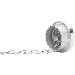 Teguma, Schlauchanschluss + Schlauchverbinder, Blindkupplung mit Kette Storz 133mm (Kupplung)
