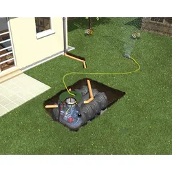 Graf Platin Komplettpaket Garten-Komfort begehbar 3000 l