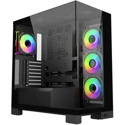 Fortron FSP M540-BA (ATX, mATX, Mini-ITX), PC Gehäuse, Schwarz
